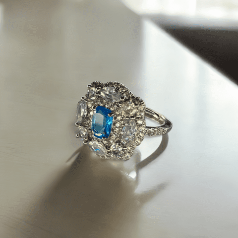 Blue Stone Ring for sale