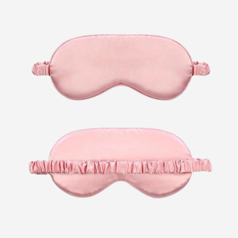 Satin silk pink eye mask buy online